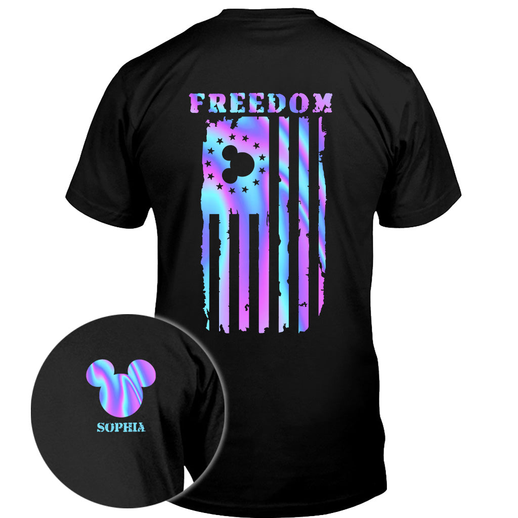 Bringing Freedom In Fantasy - Personalized Mouse T-shirt and Hoodie