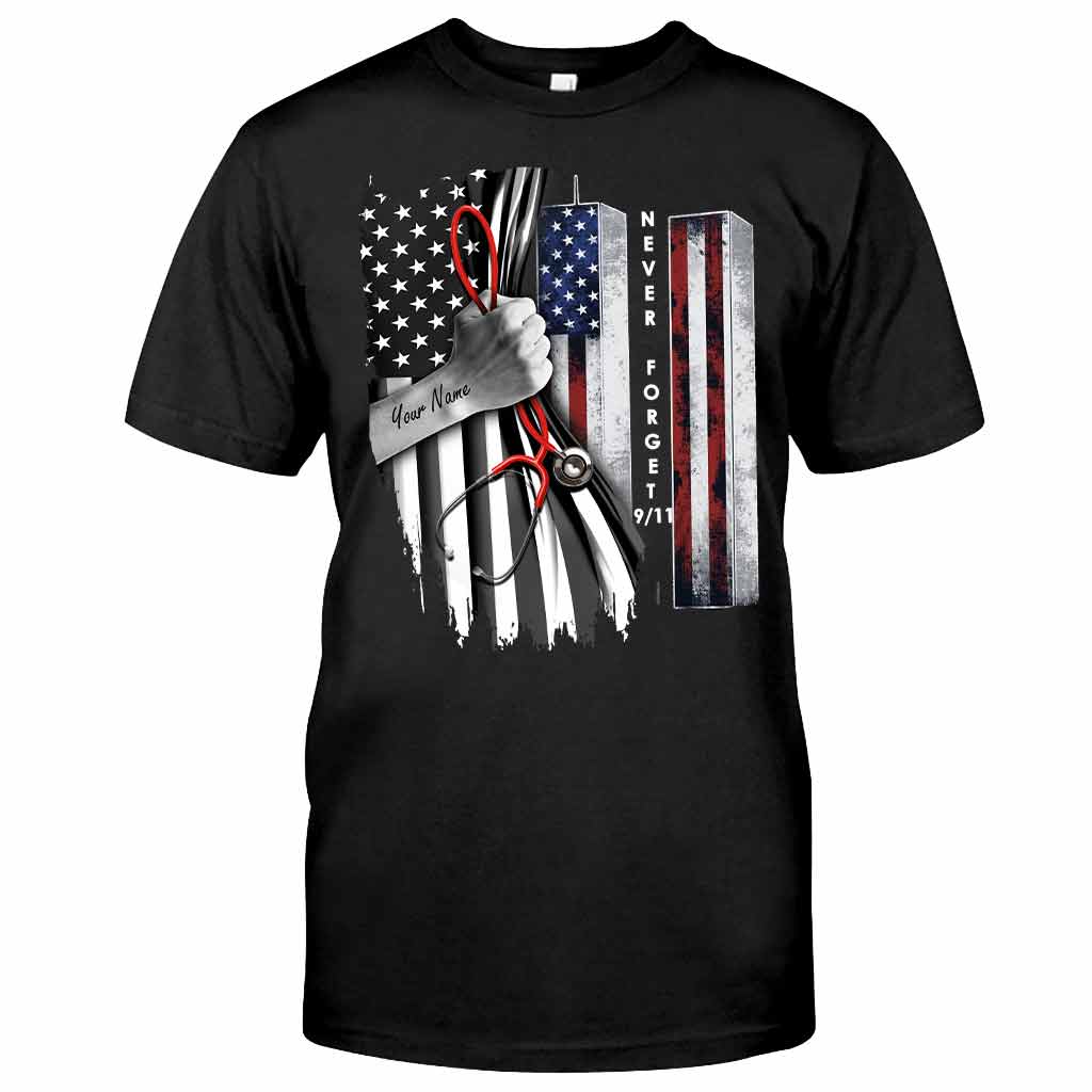 Never Forget - Nurse Personalized T-shirt And Hoodie