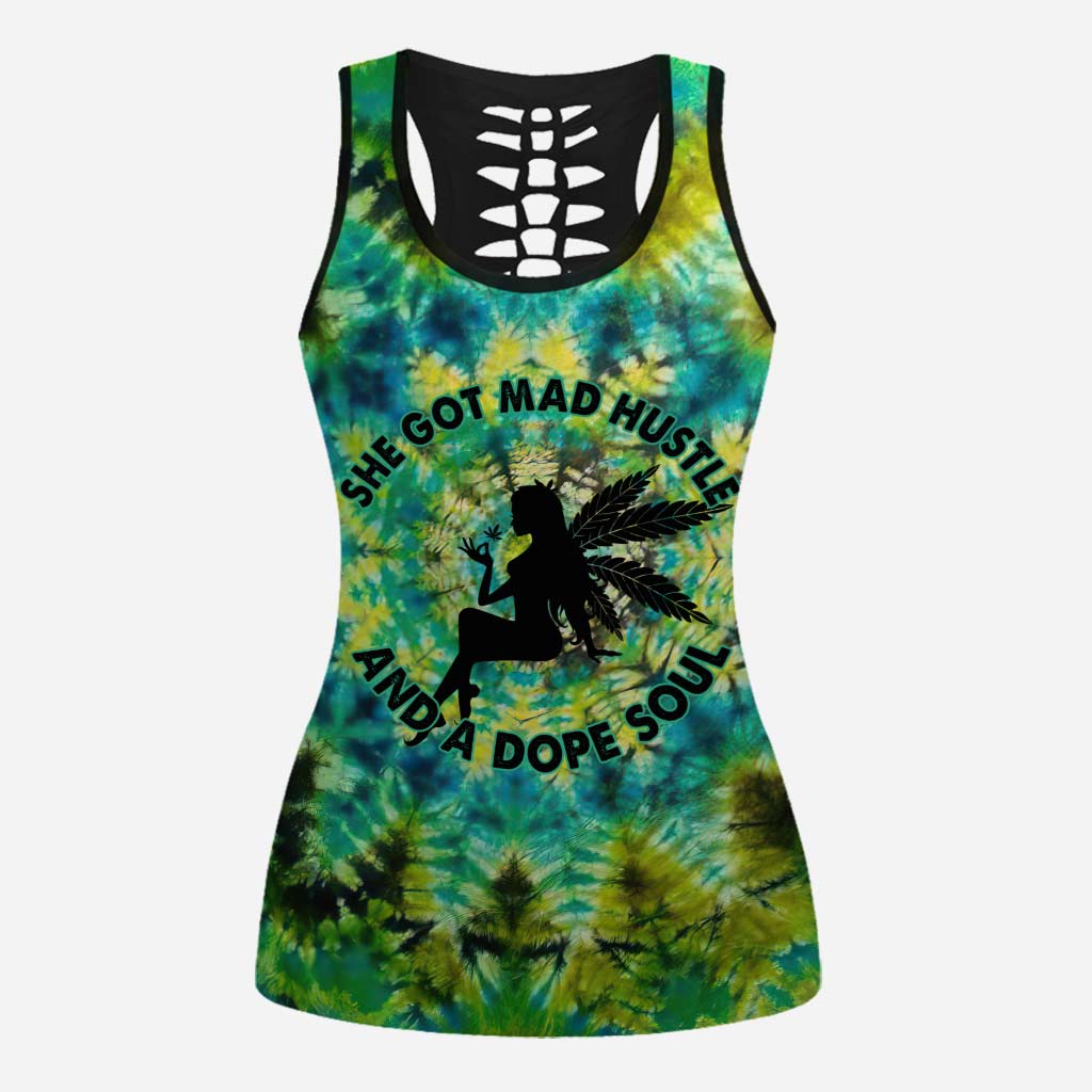 She Got Mad Hustle - Weed Hollow Tank Top and Women Shorts