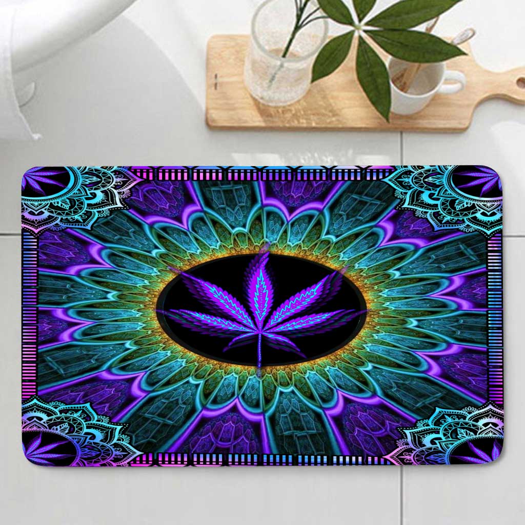 High Maintenance - Weed Bathroom Curtain & Mats Set