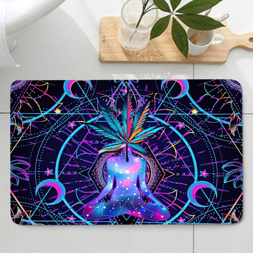Pot Head - Weed Bathroom Curtain & Mats Set