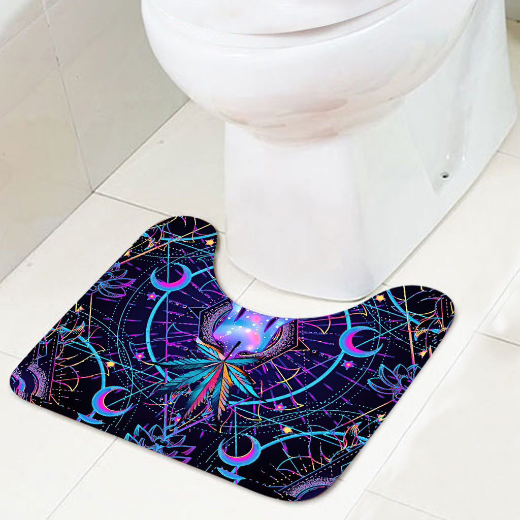 Pot Head - Weed Bathroom Curtain & Mats Set