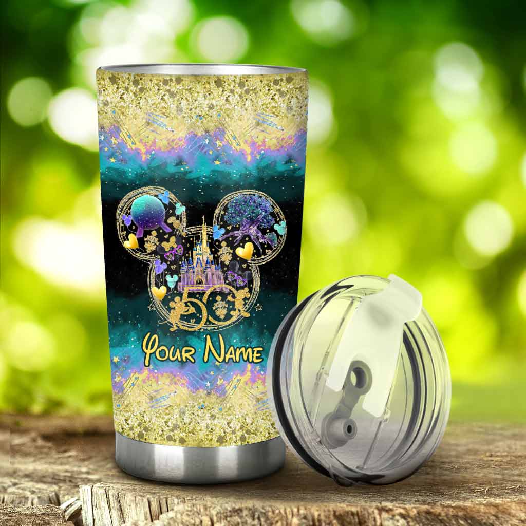 Magic 50 Years - Personalized Mouse Tumbler
