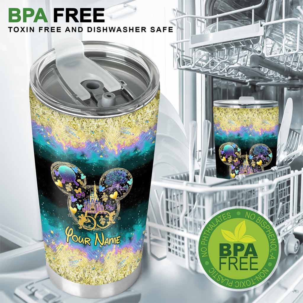 Magic 50 Years - Personalized Mouse Tumbler