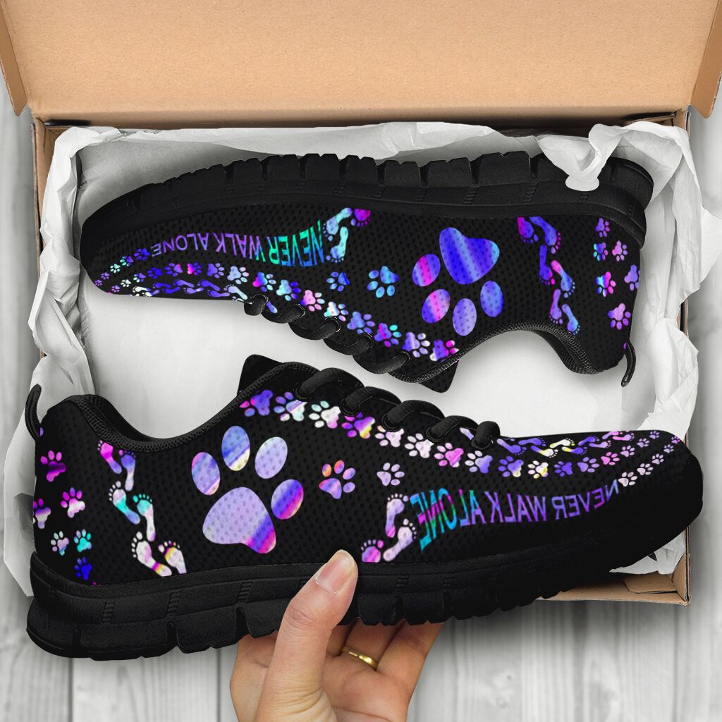 Never Walk Alone Dog Sneakers 0622