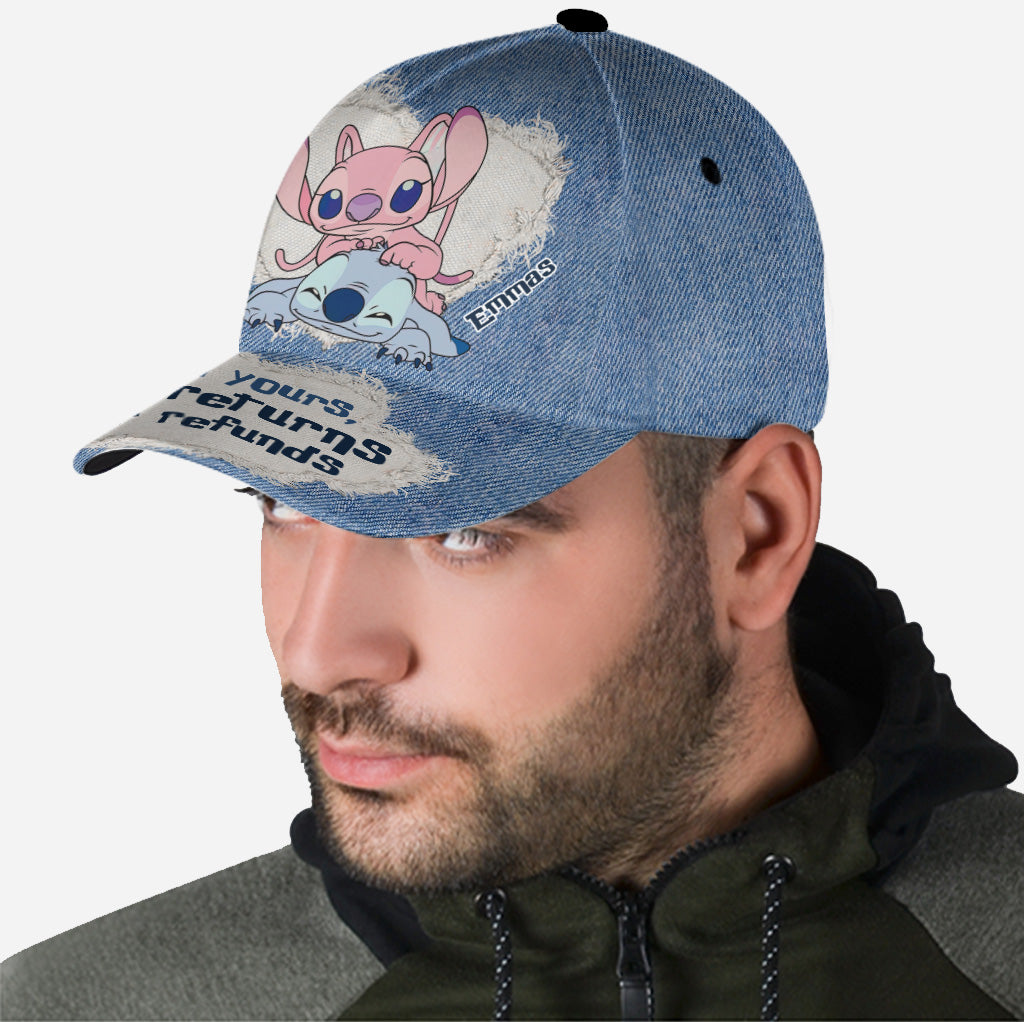 Ohana I'm Yours No Returns Or Refunds - Personalized Ohana Classic Cap