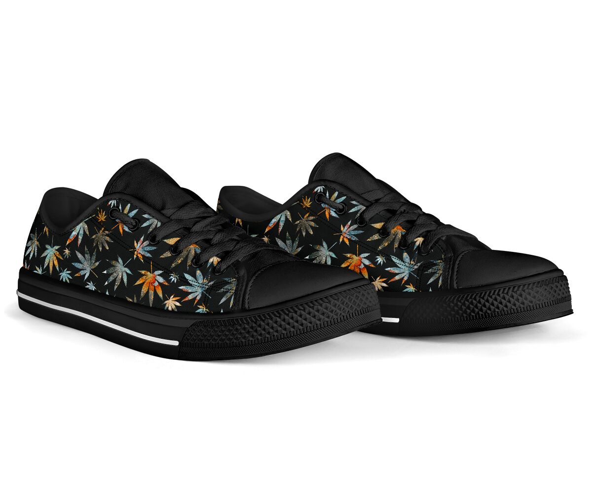Lovely Leaves - Weed Low Top Shoes 0822