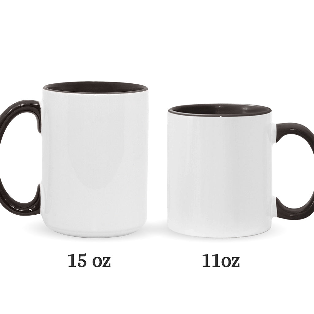 The Galaxy - Personalized The Force Accent Mug