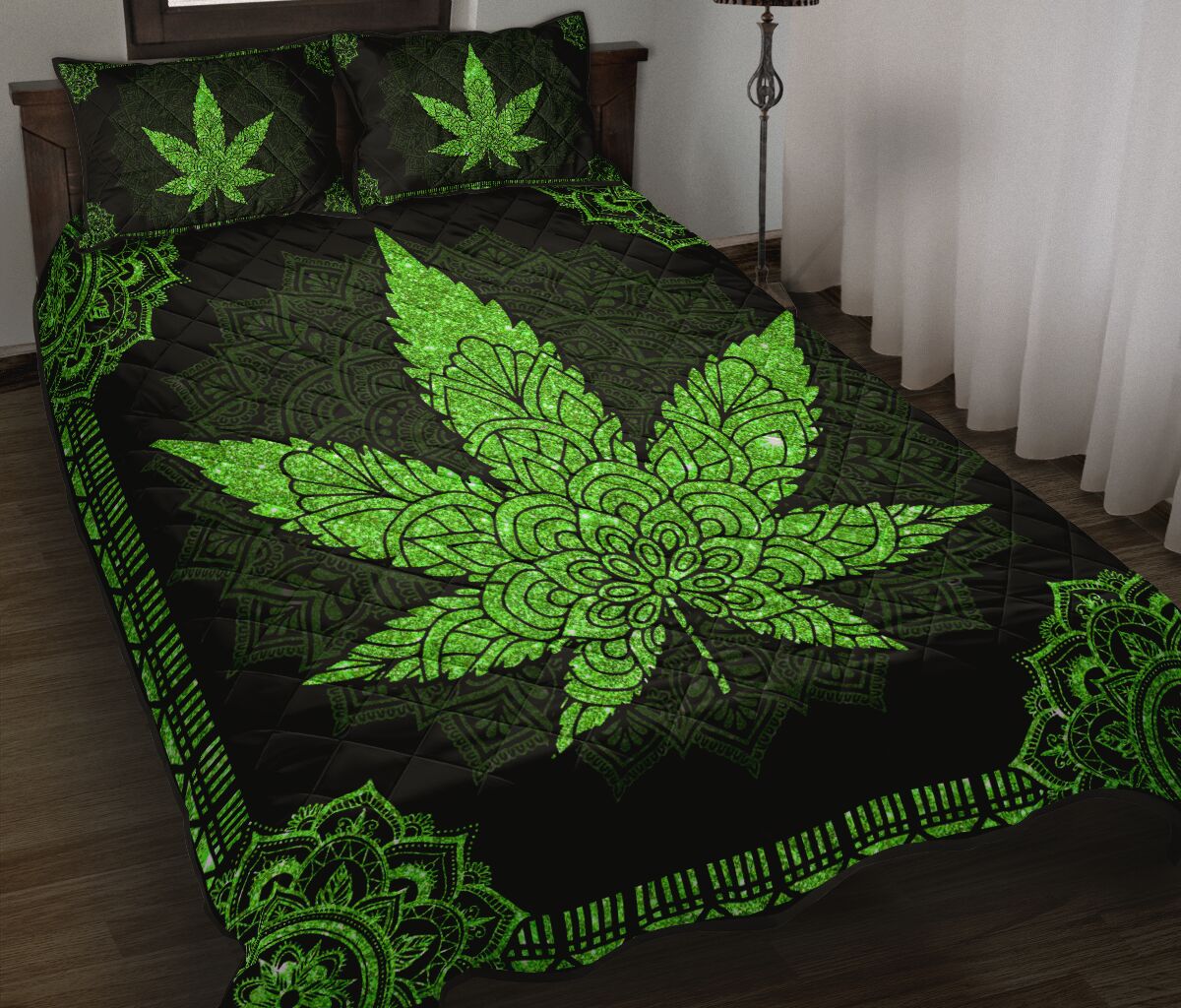Stay High - Weed Quilt Set 0822