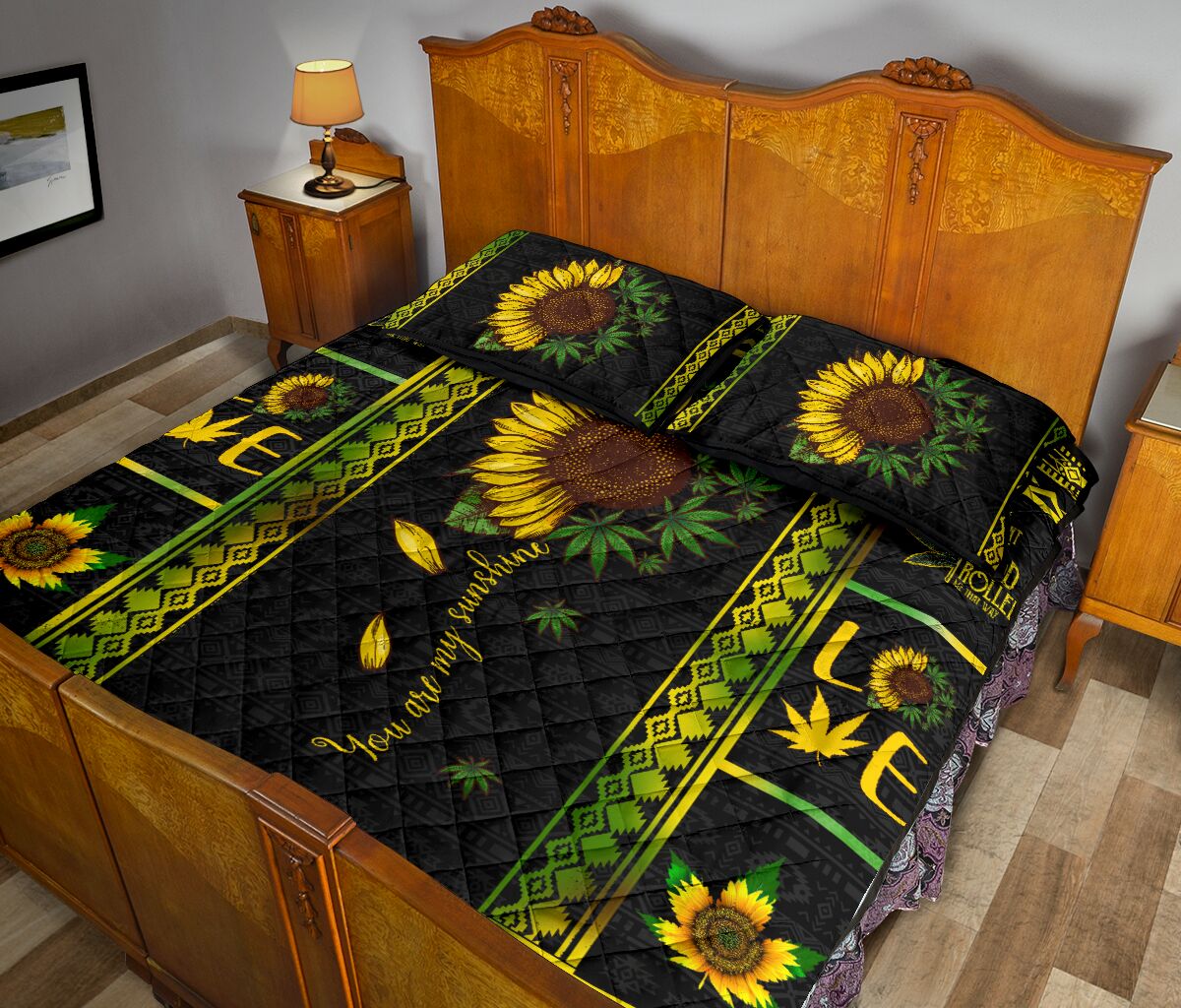 You Are My Sunshine - Weed Quilt Set 0822