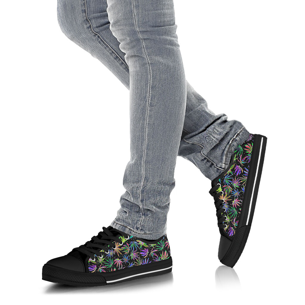 Neon Pot Party - Weed Low Top Shoes 0822