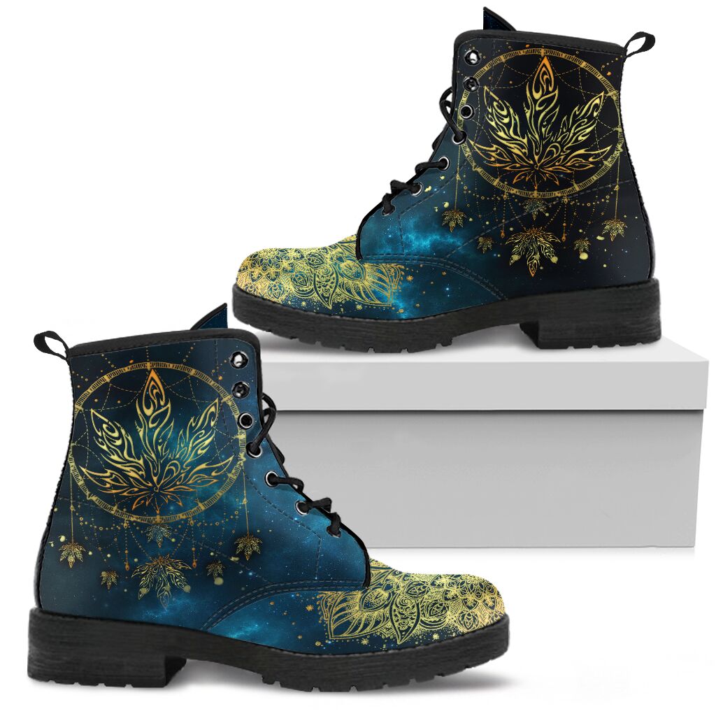 Galaxy High Life - Weed Leather Boots 0622