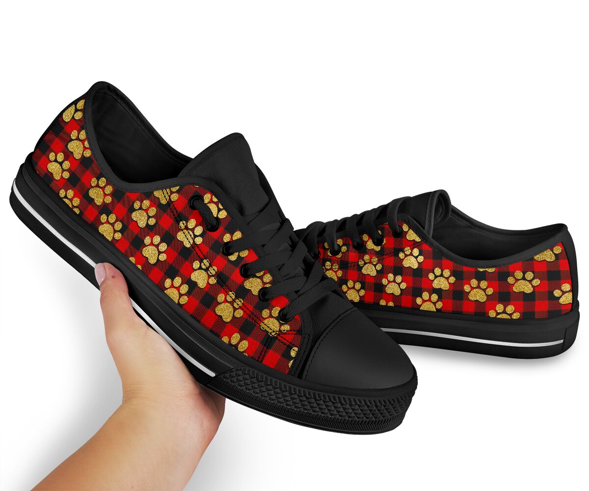 Merry Christmas Dog Low Top Shoes 0622
