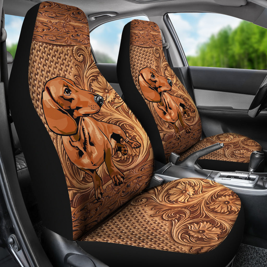 I Love My Dog Dog Seat Covers 0622