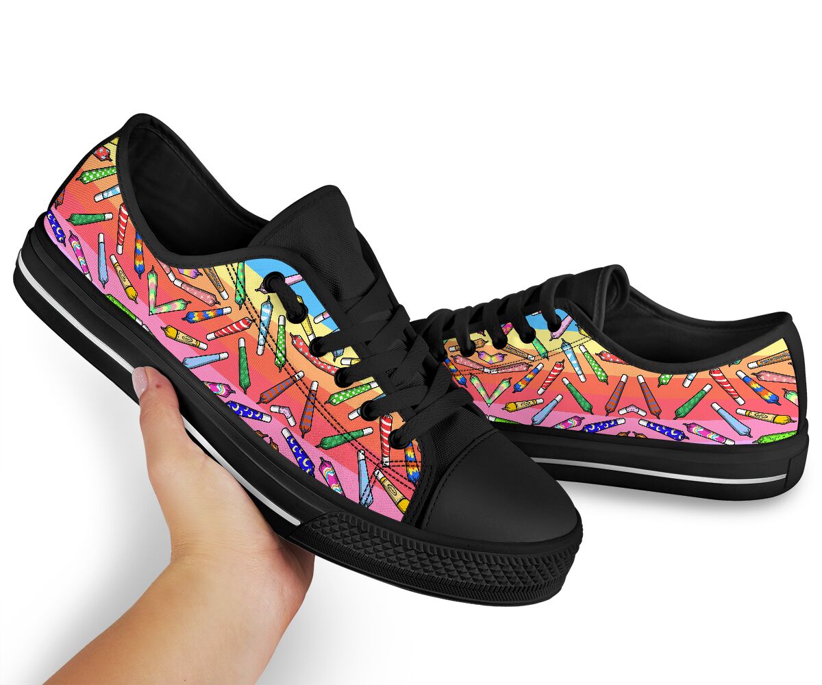 Sweet Or Sweat - Weed Low Top Shoes 0822