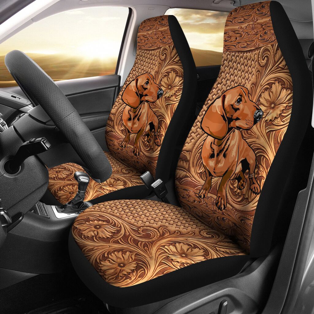 I Love My Dog Dog Seat Covers 0622