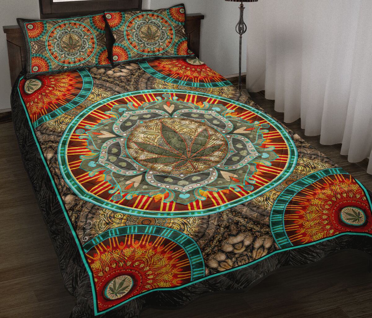 Stay High - Weed Quilt Set 0822