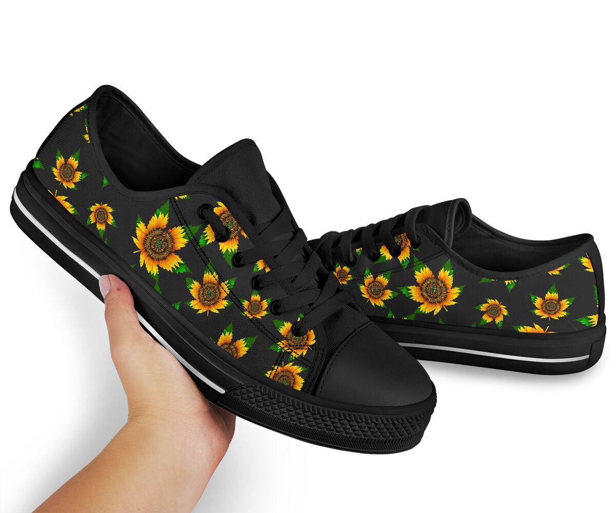 Sunflower Leaf - Weed Low Top Shoes 0822