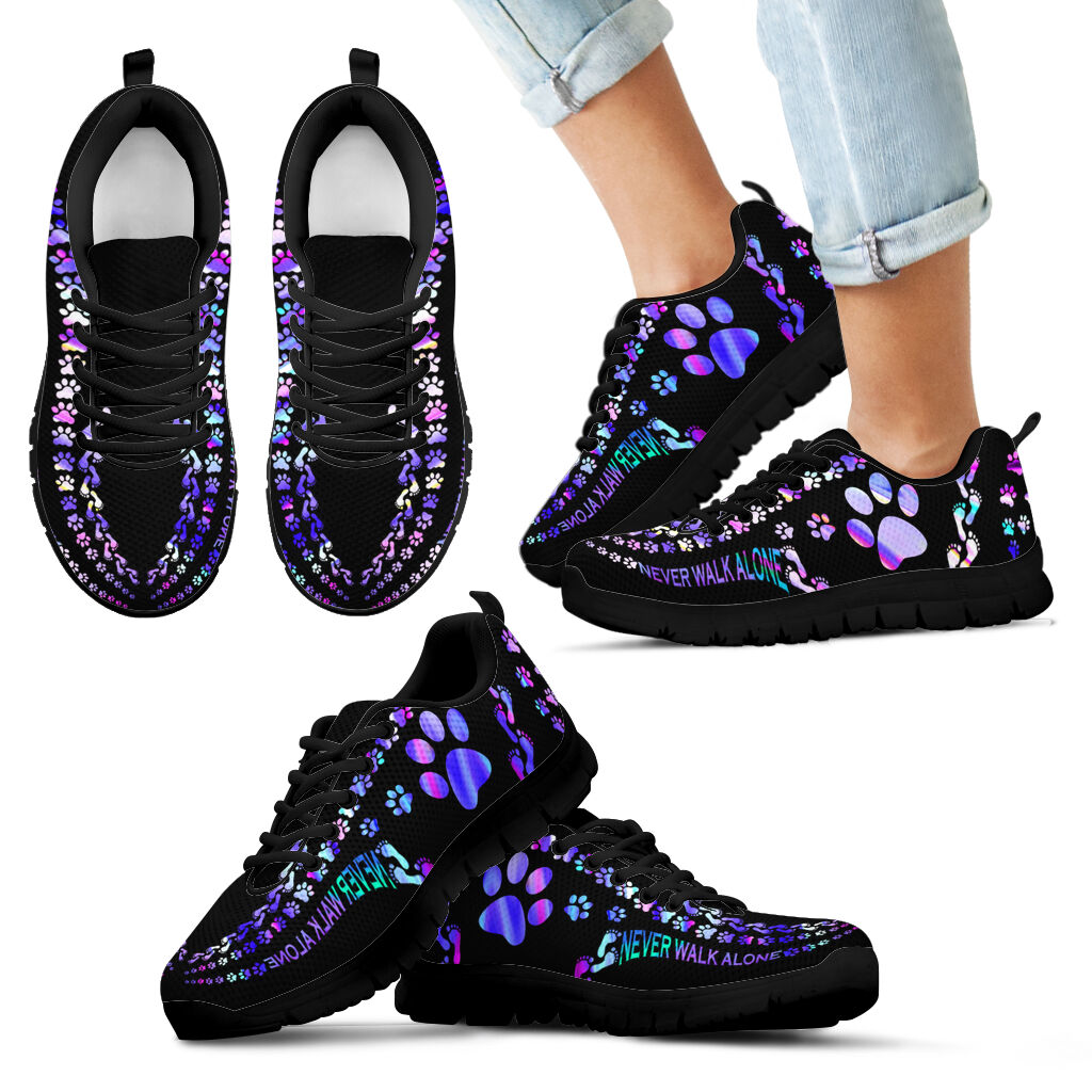 Never Walk Alone Dog Sneakers 0622
