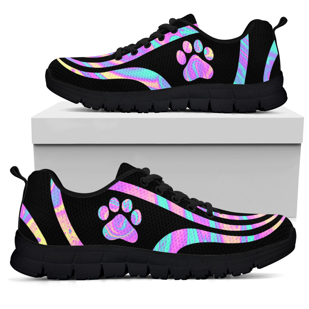 Hologram Dog Paws Dog Sneakers 0622