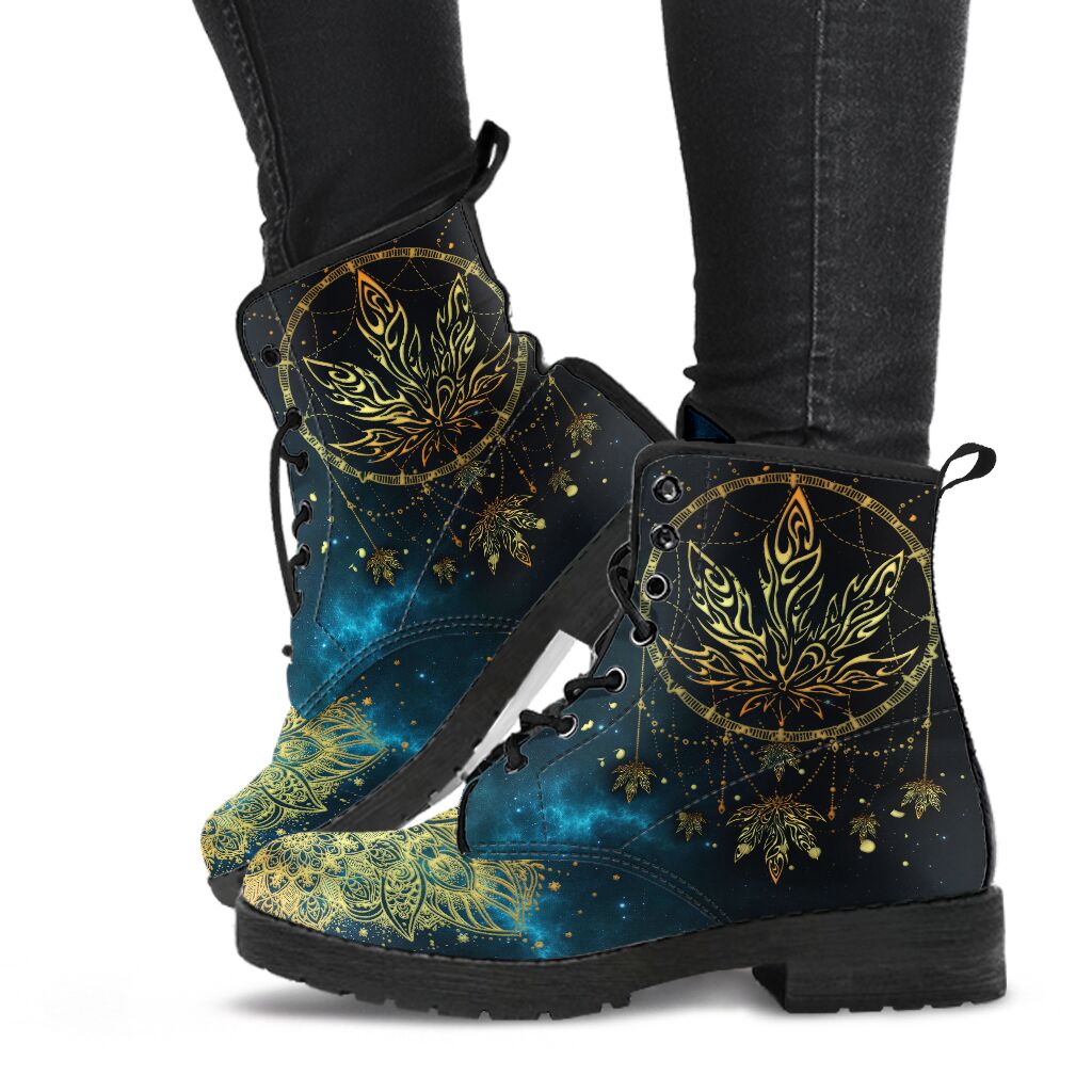Galaxy High Life - Weed Leather Boots 0622