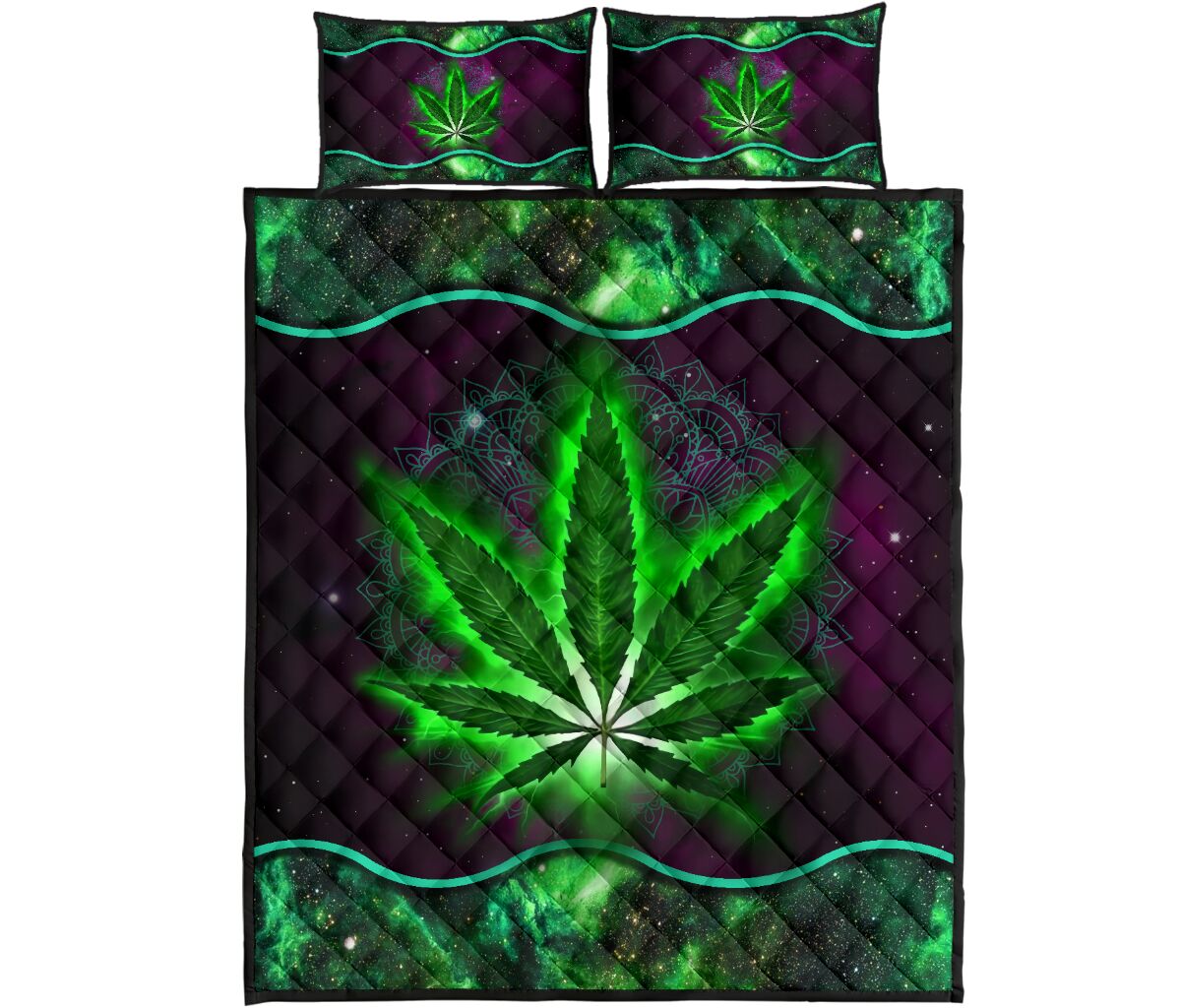 Galaxy Mandala - Weed Quilt Set 0822