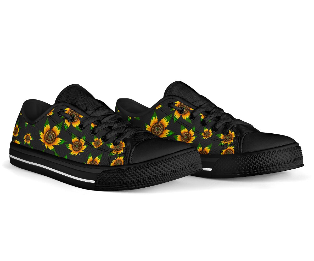 Sunflower Leaf - Weed Low Top Shoes 0822