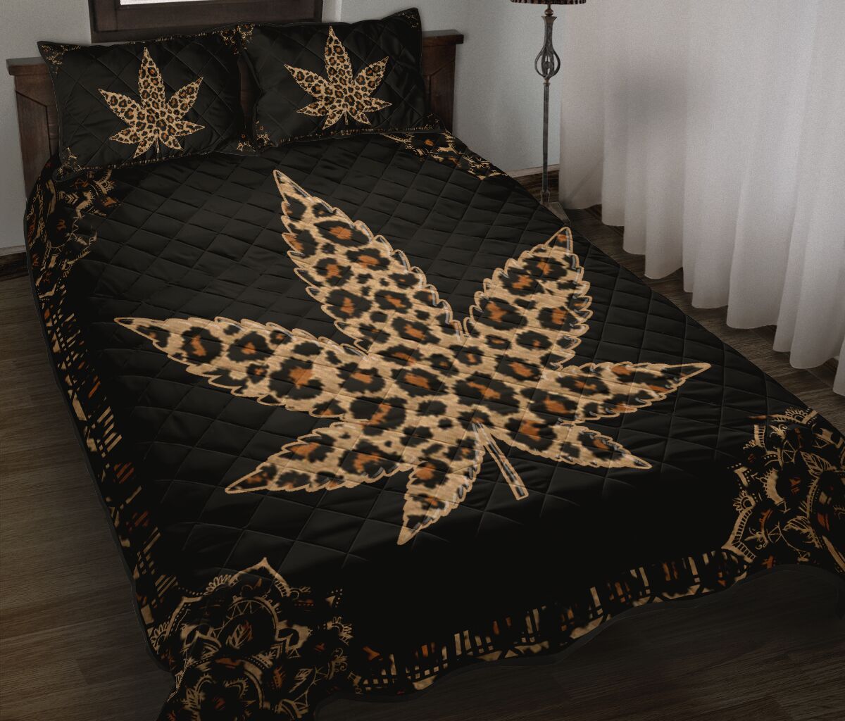 Lovely Leaf - Weed Quilt Set 0822