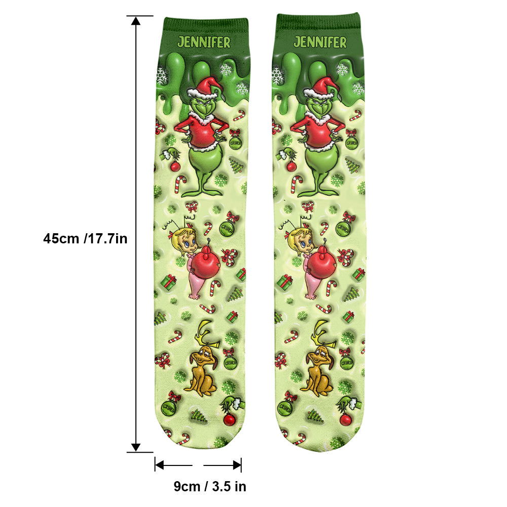 Rock Paper Scissors - Personalized Nightmare Socks