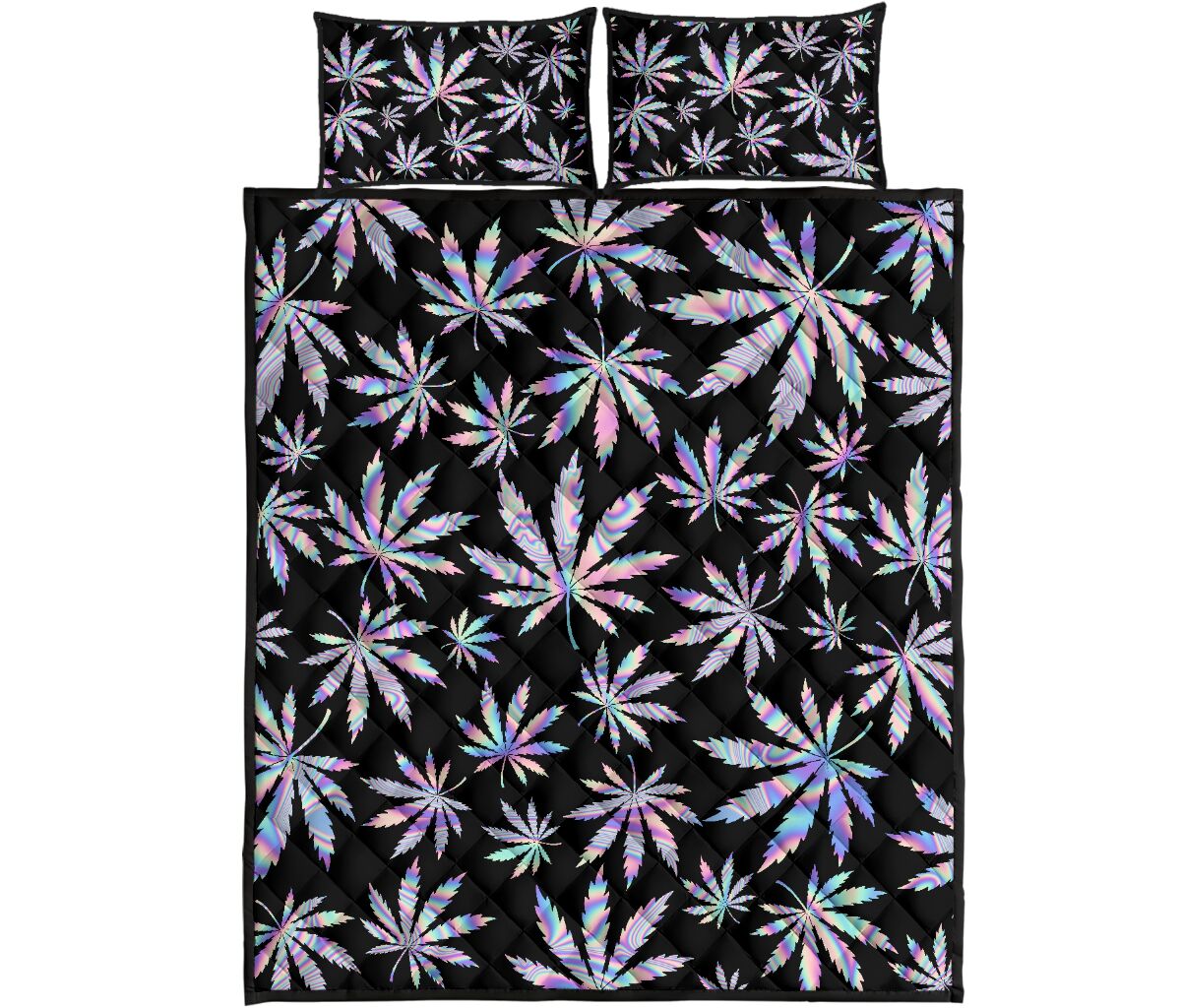 Chill All Night - Weed Quilt Set 0822