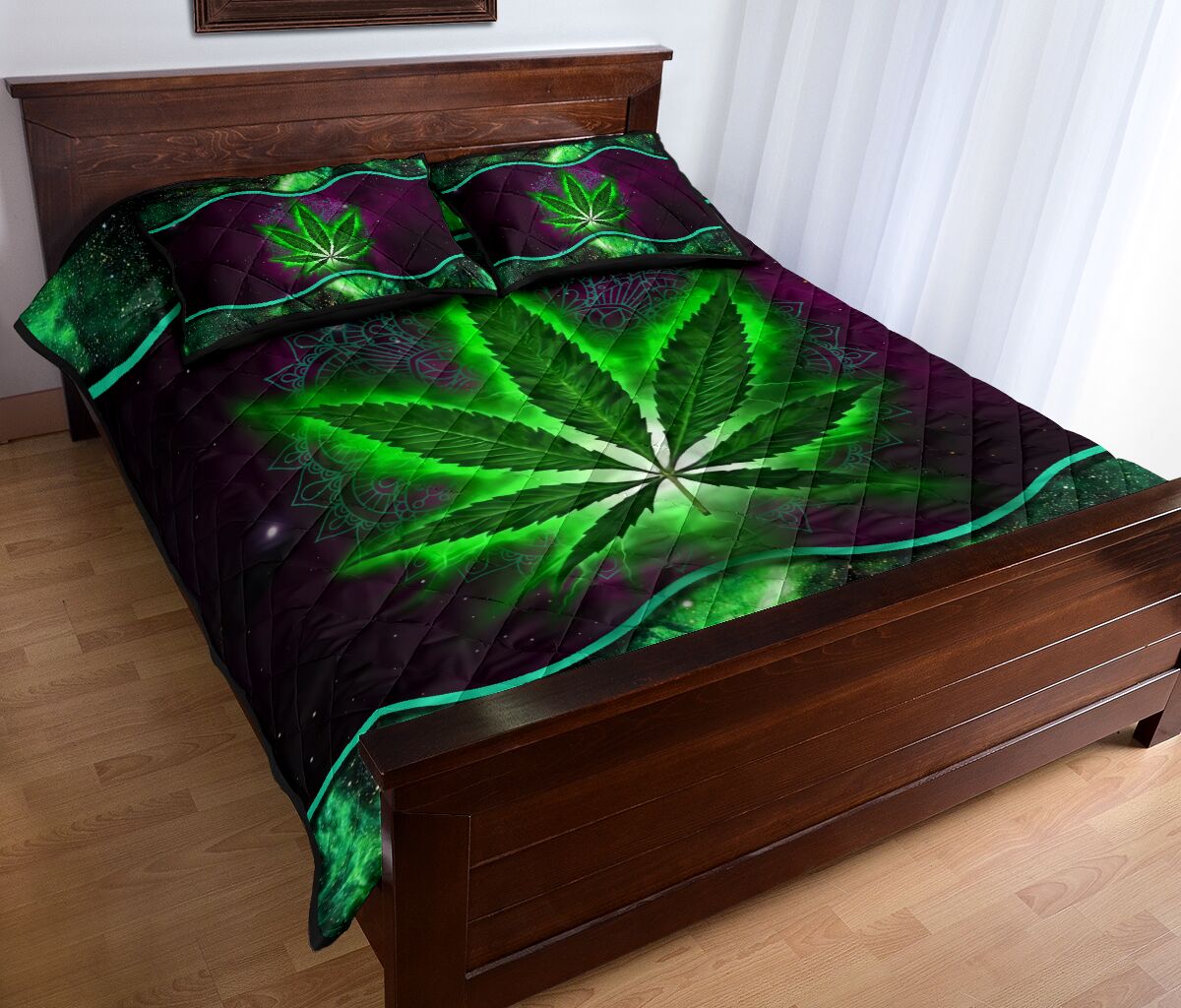 Galaxy Mandala - Weed Quilt Set 0822