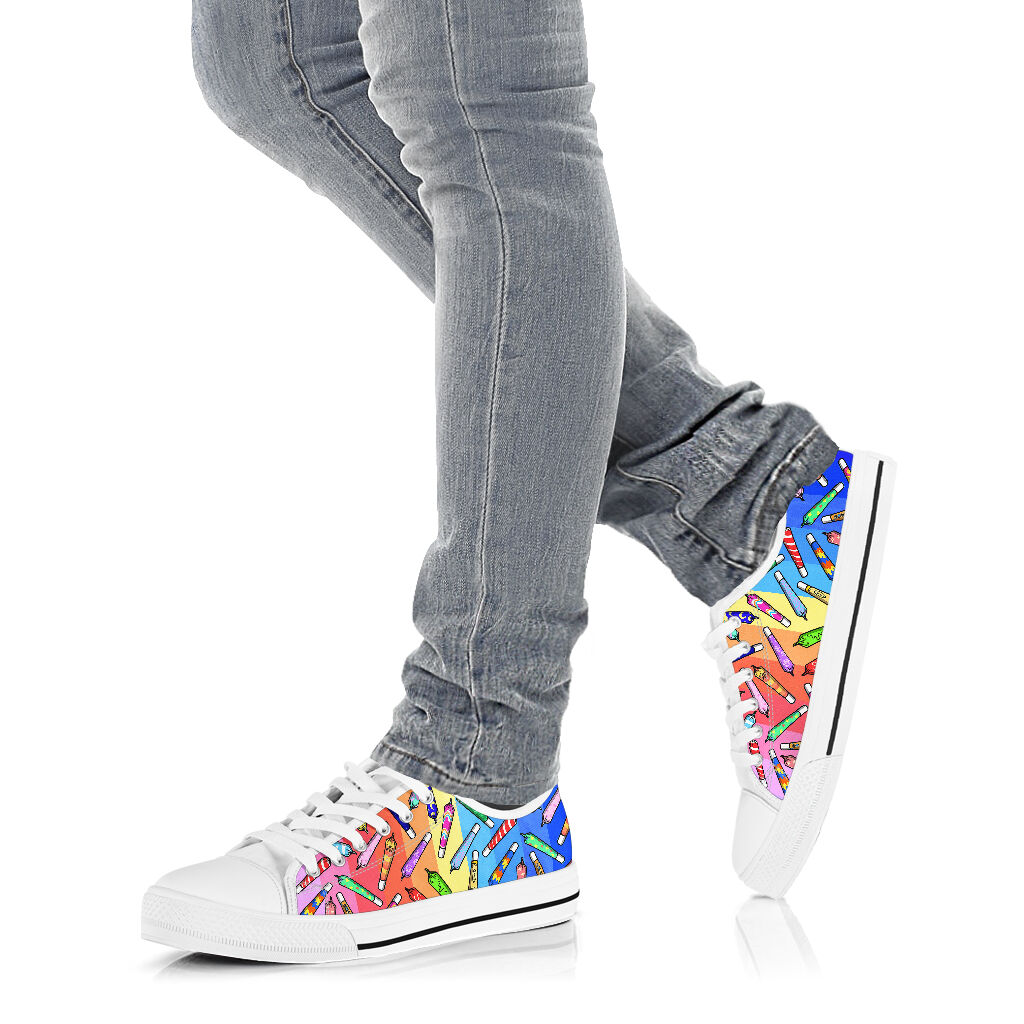 High Everyday And Every Night - Weed Low Top Shoes 0822
