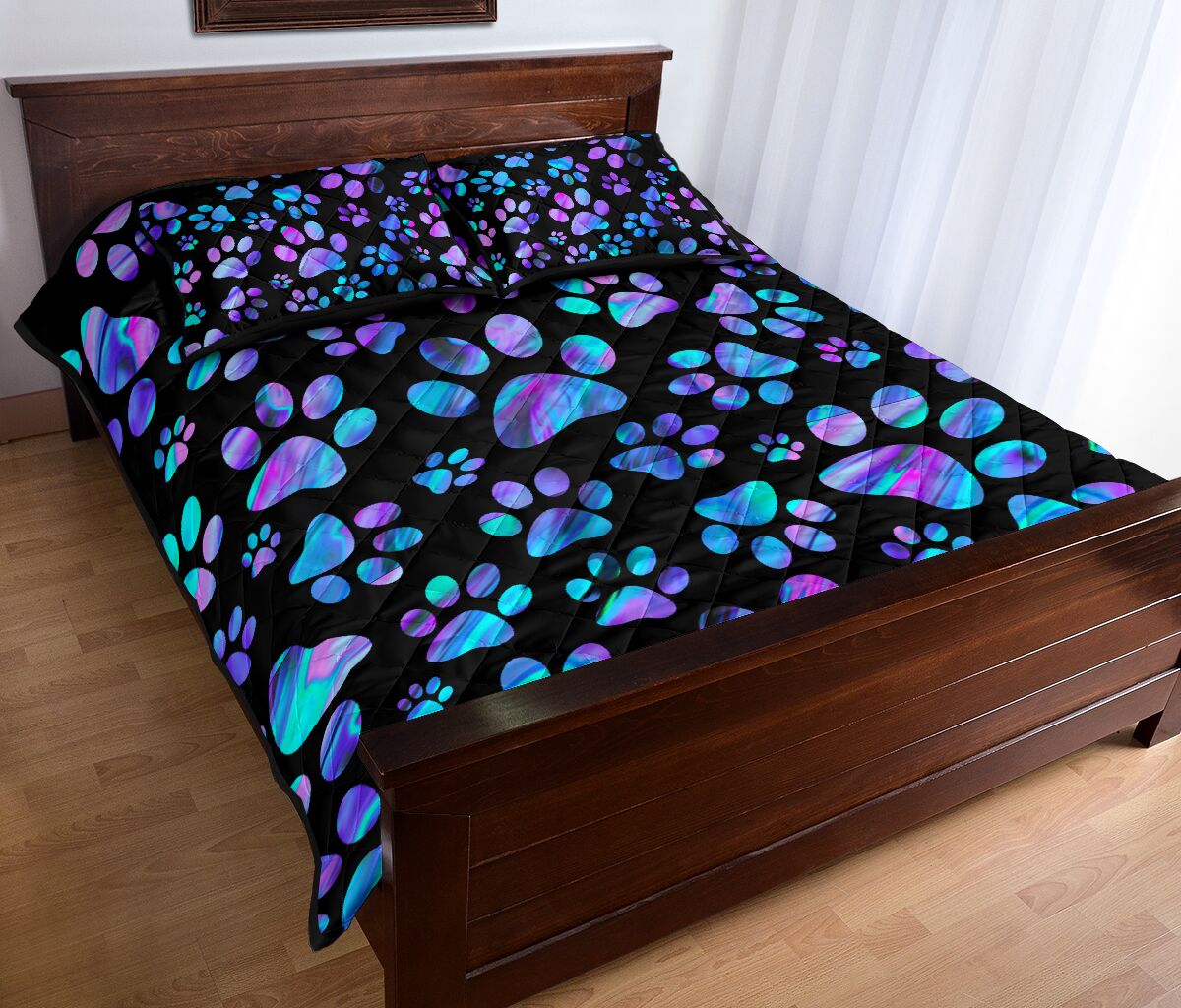 Magic Nights Dog Quilt Set 0622