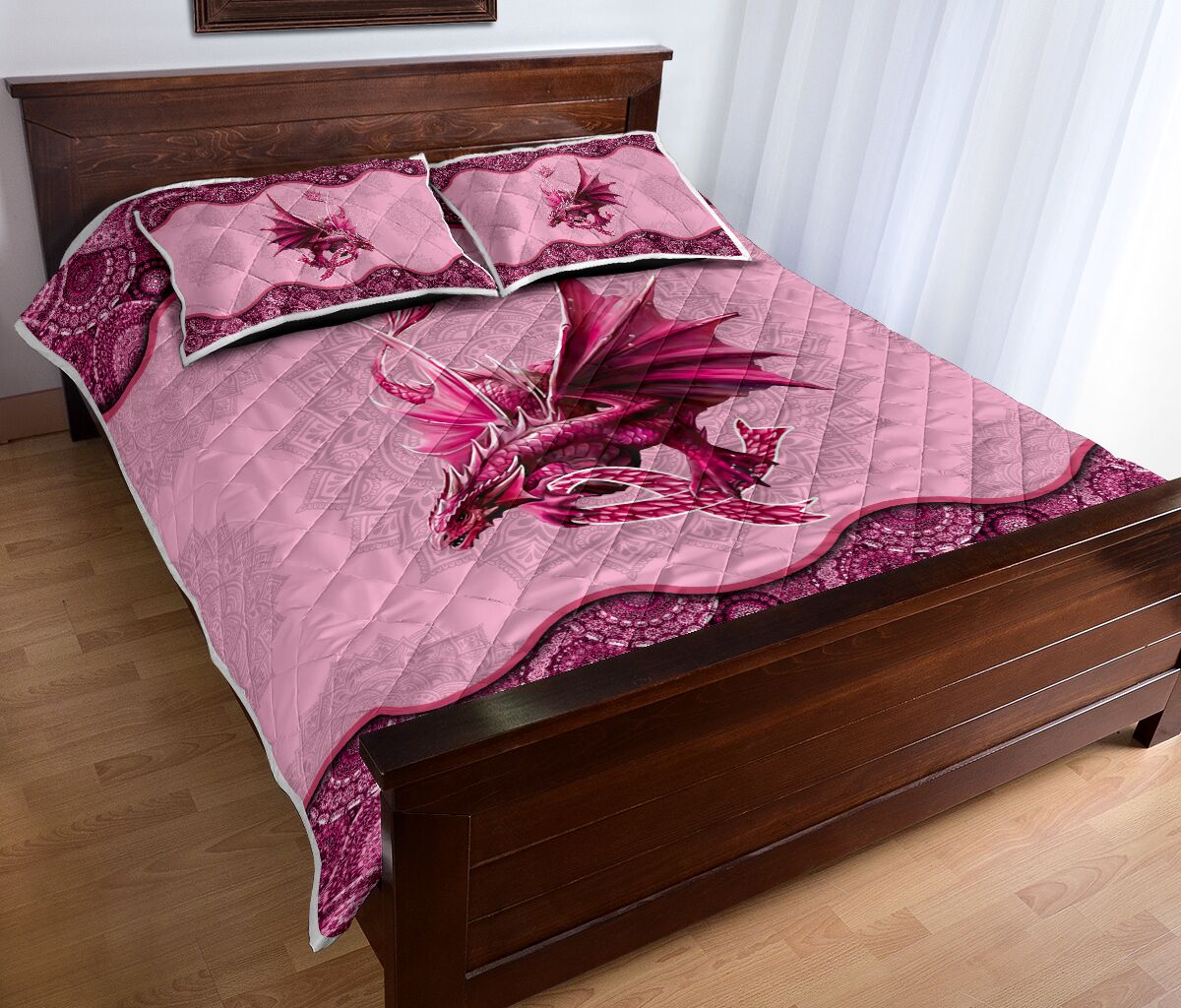 Breast Cancer Warrior Breast Cancer Awareness Quilt Set 0622