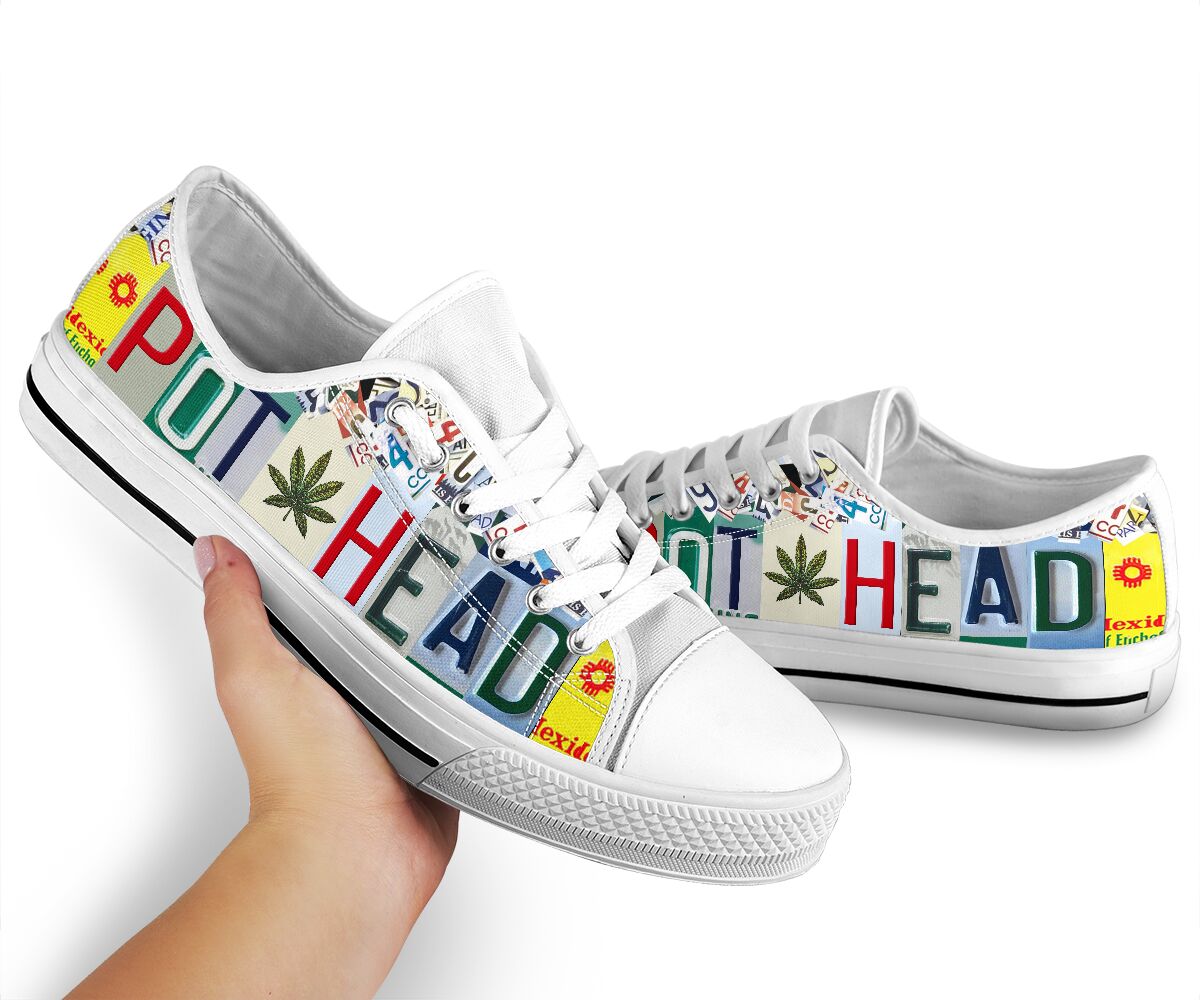 Pot Head - Weed Low Top Shoes 0822