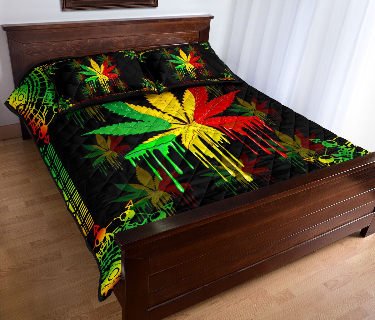 Dripping Soul - Weed Quilt Set 0822
