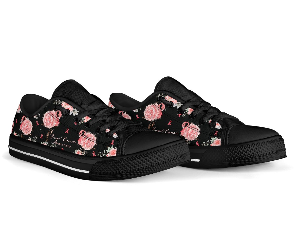 Flamingo Breast Cancer Awareness Breast Cancer Awareness Low Top Shoes 0622