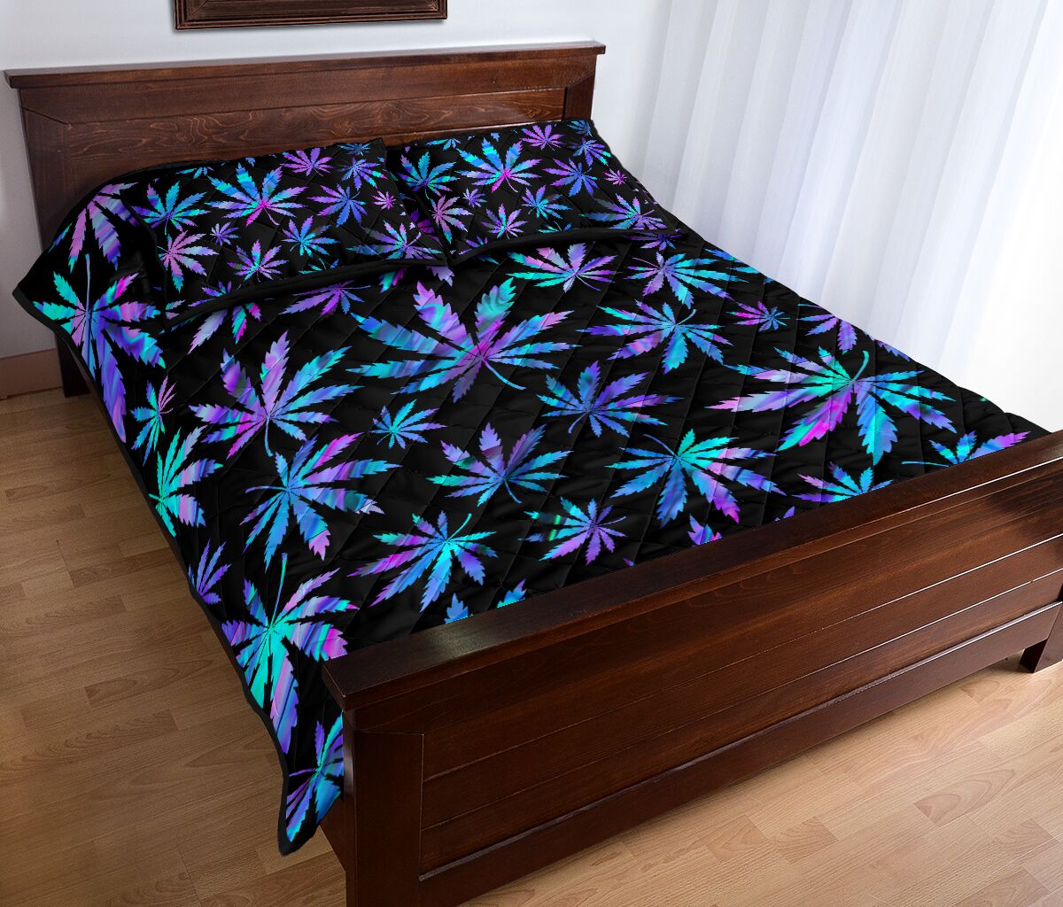 Chill All Night - Weed Quilt Set 0822