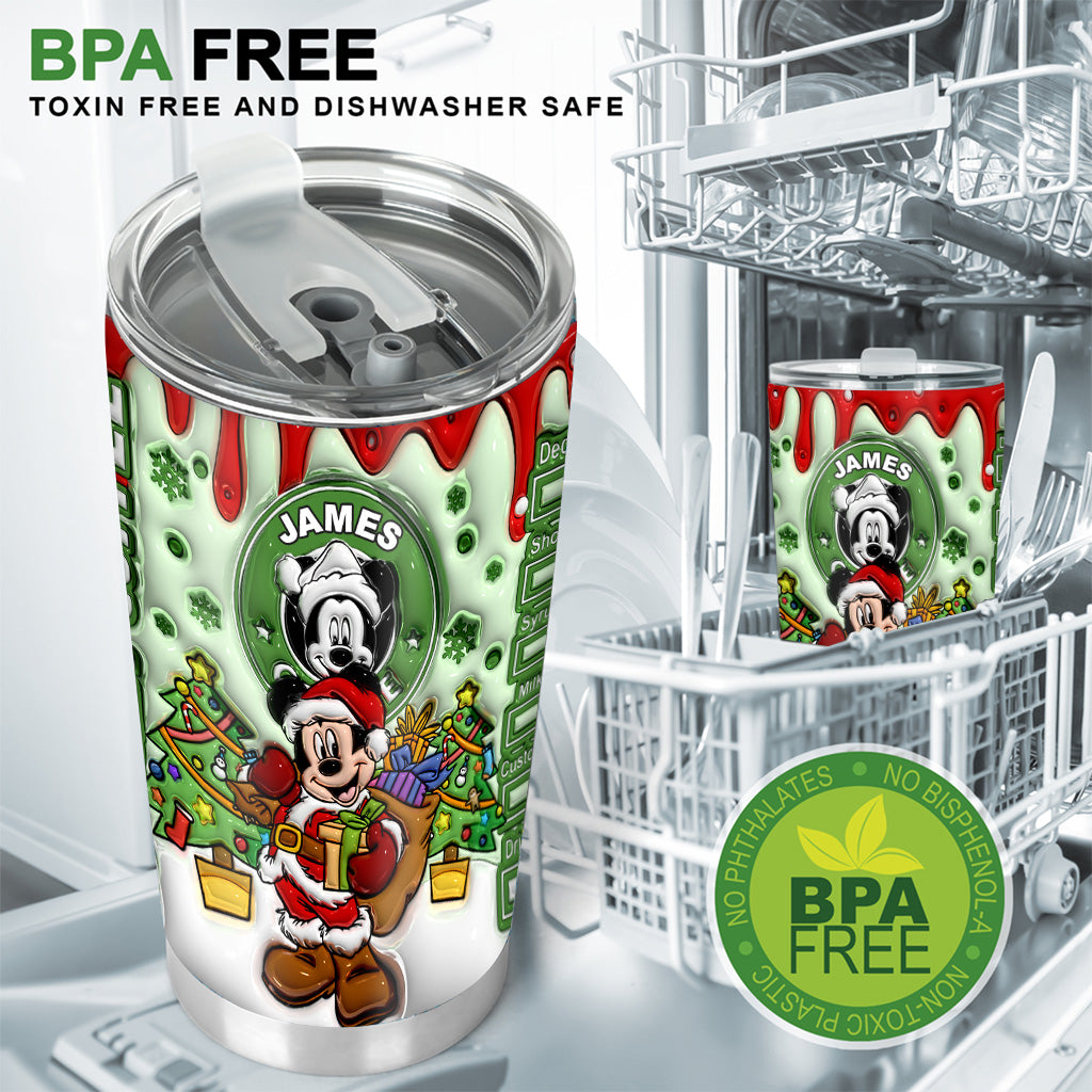 Magical Christmas - Personalized Mouse Tumbler