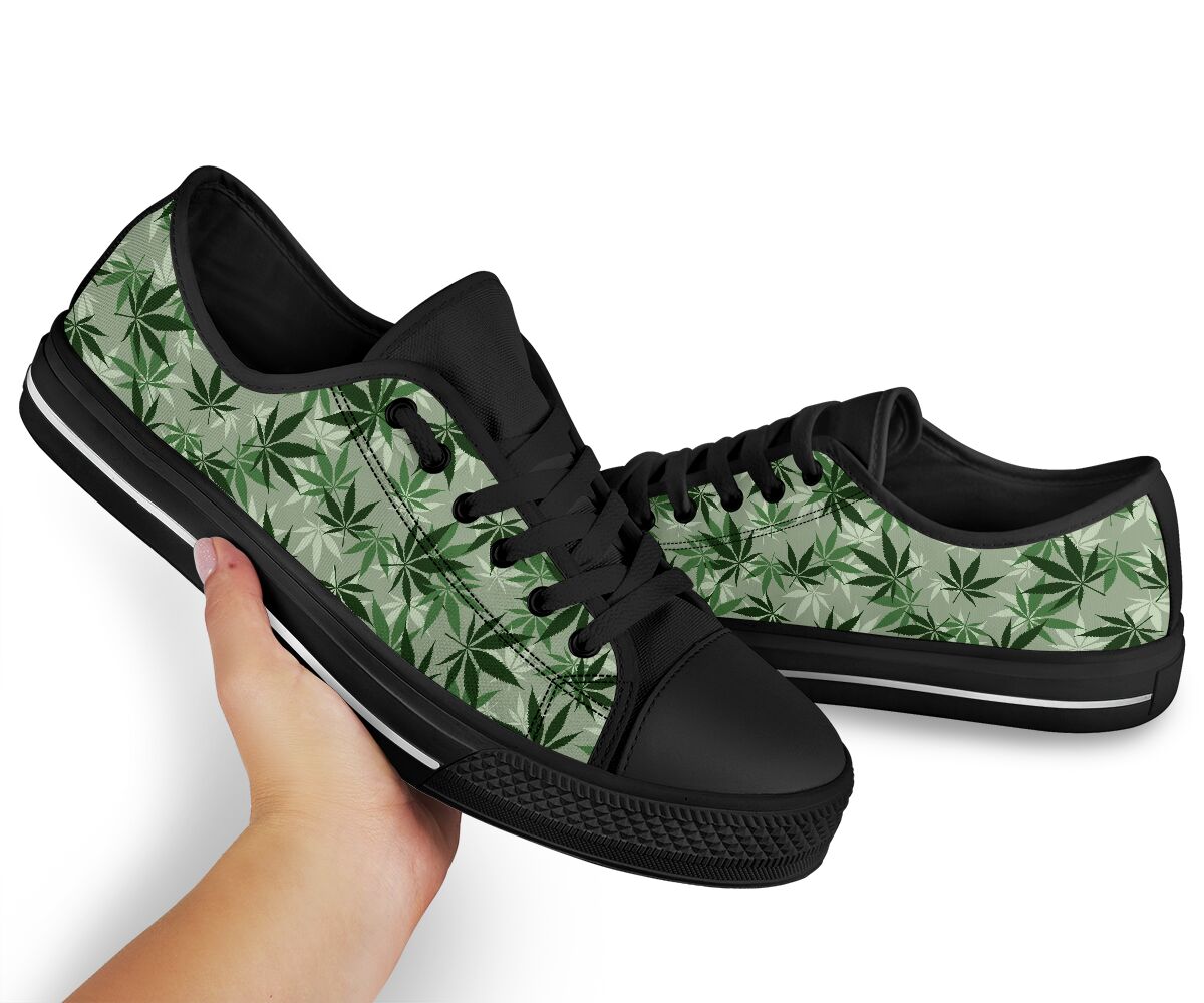 Vintage Retro - Weed Low Top Shoes 0822