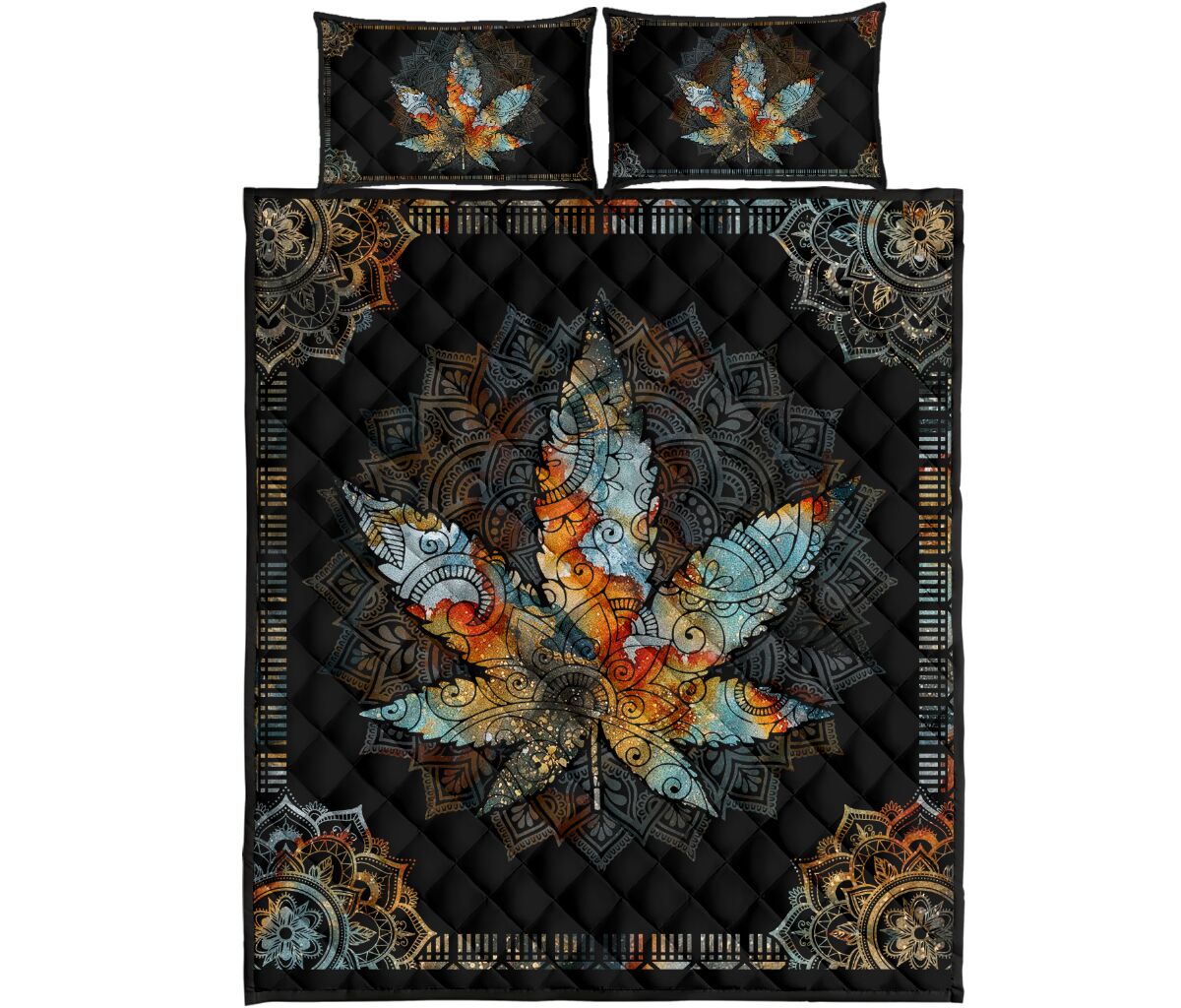 Vintage Mandala - Weed Quilt Set 0822