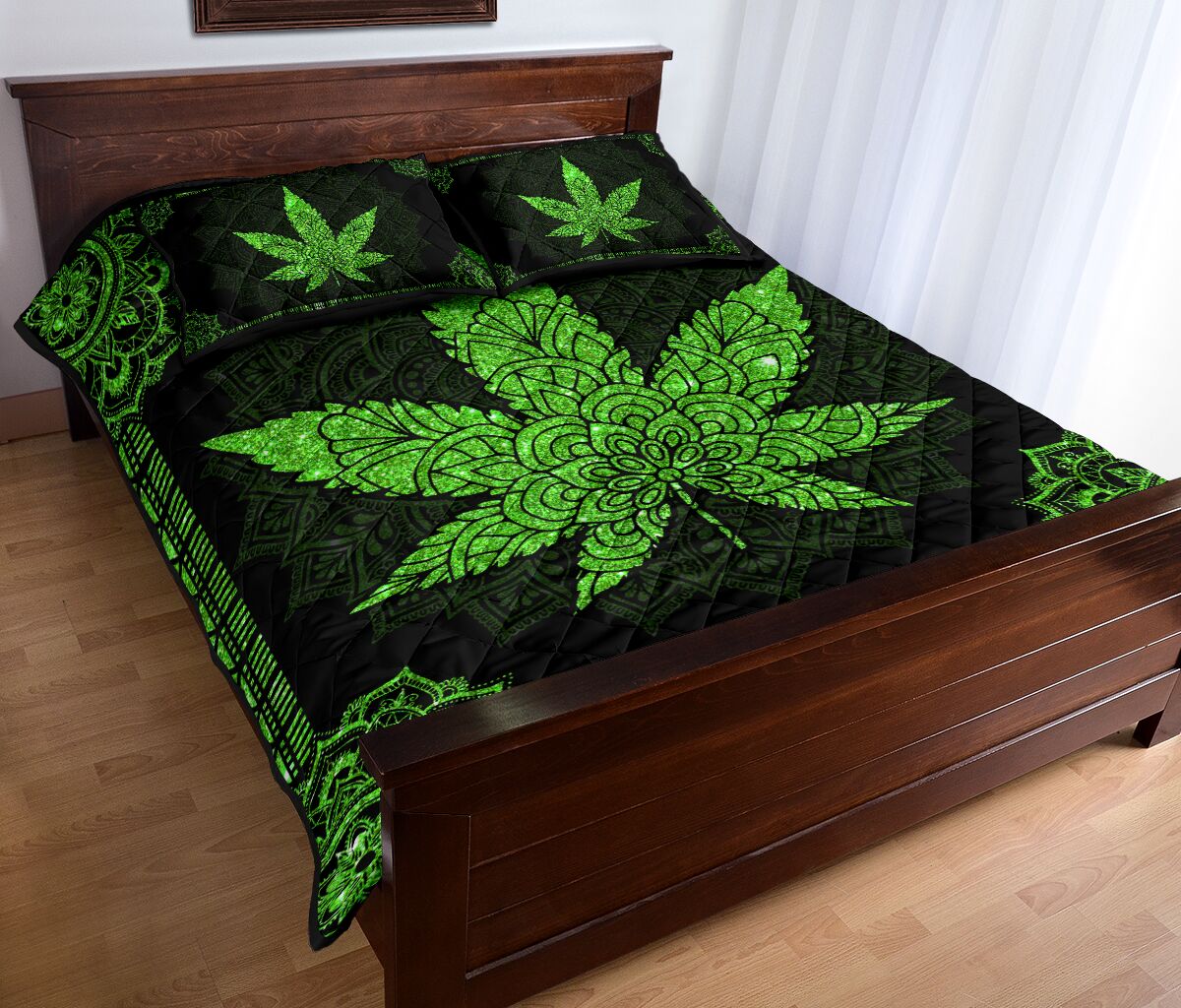 Stay High - Weed Quilt Set 0822