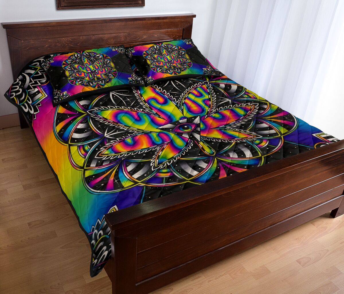 Trippy 420 - Weed Quilt Set 0822