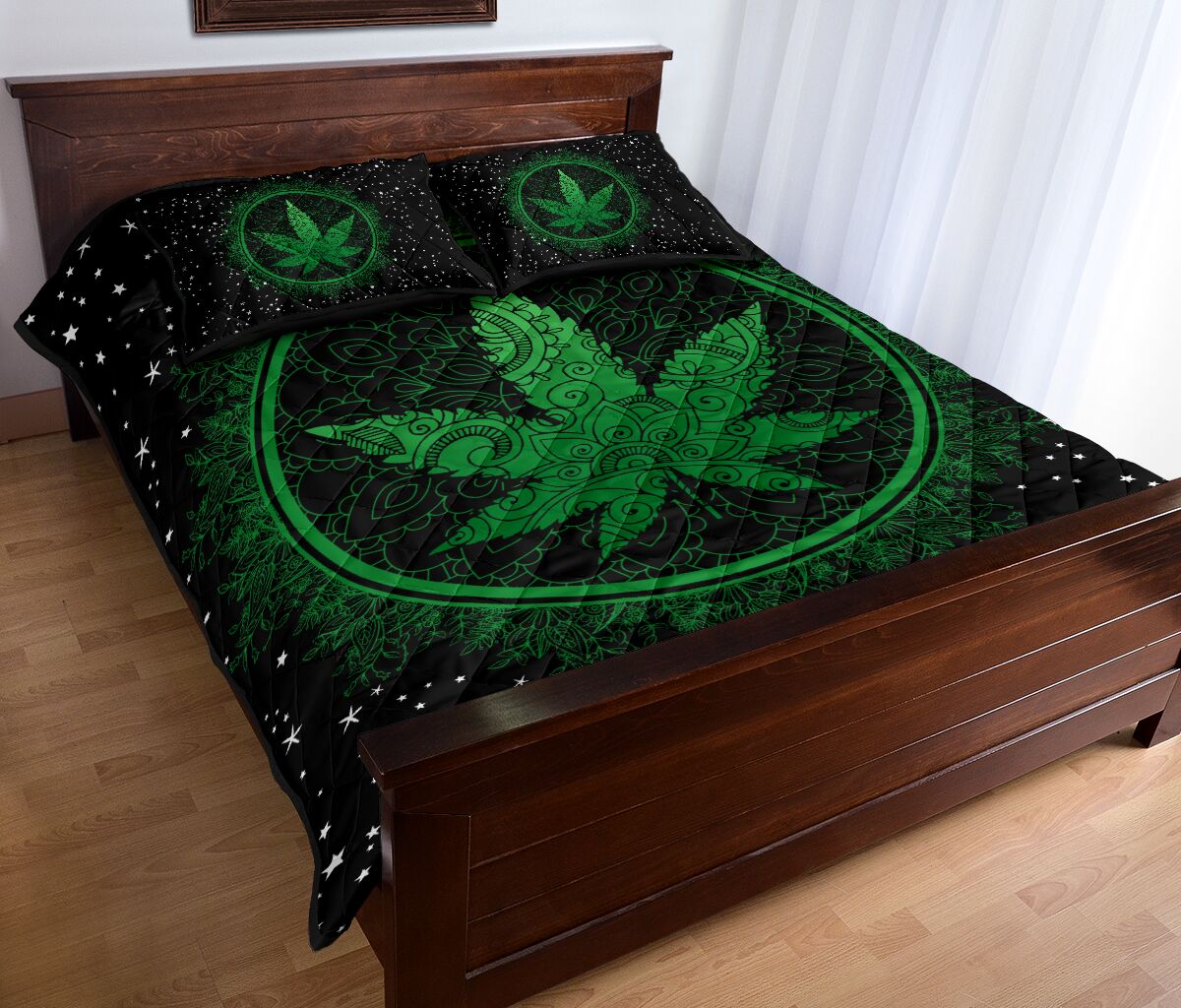 Mandala Circle - Weed Quilt Set 0822
