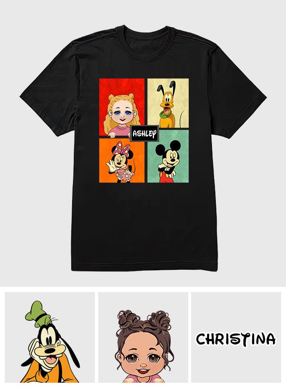 Mouse & Co - Personalized Mouse All Over Shirt