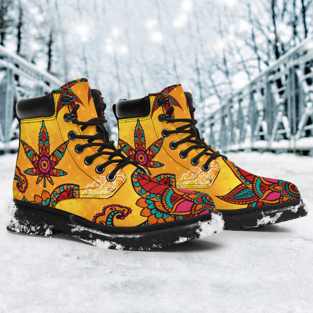Stay High - Weed All Season Boots 0822