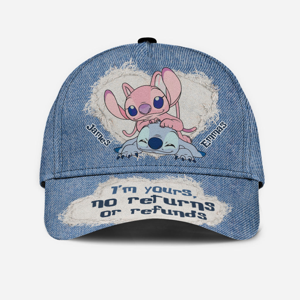 Ohana I'm Yours No Returns Or Refunds - Personalized Ohana Classic Cap
