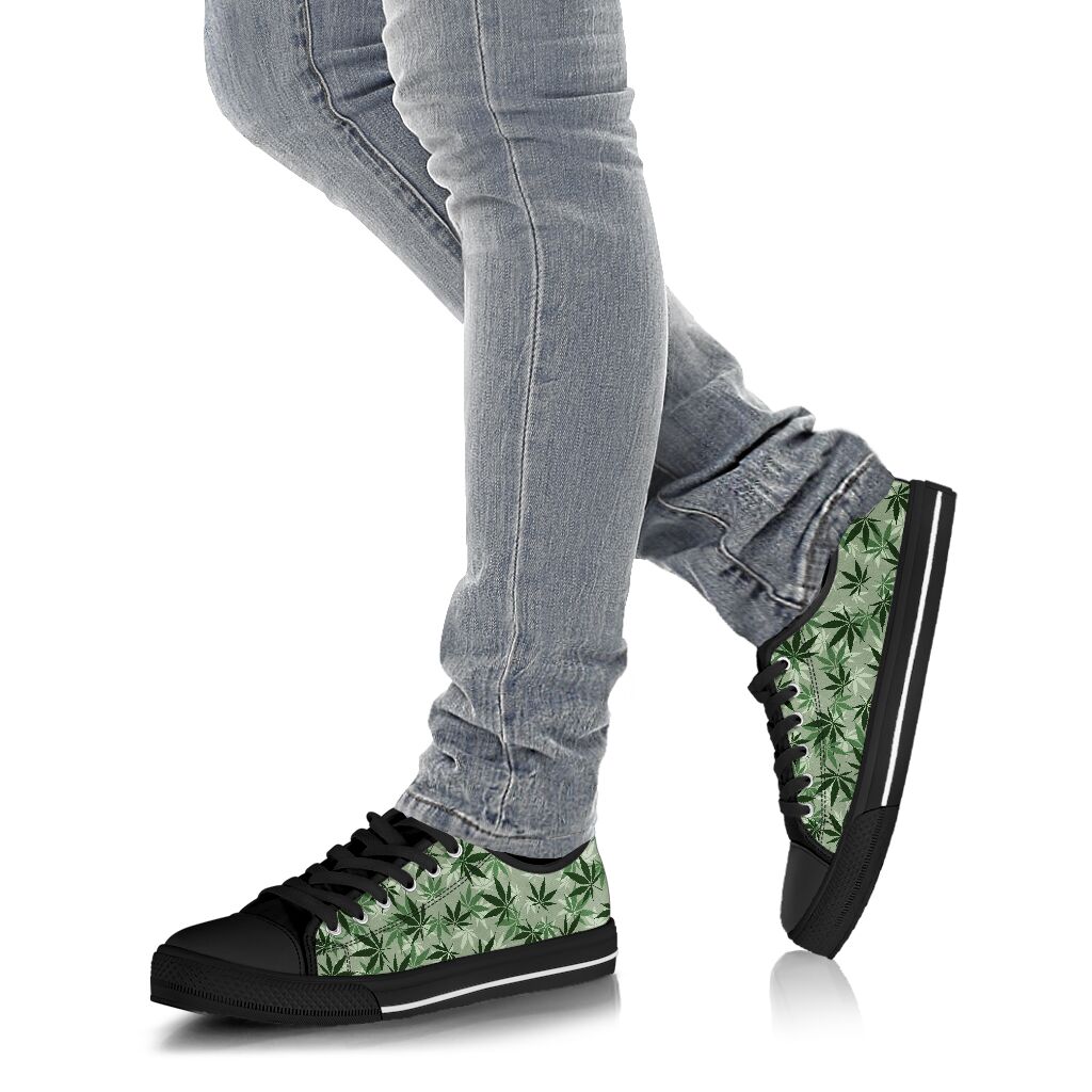 Vintage Retro - Weed Low Top Shoes 0822