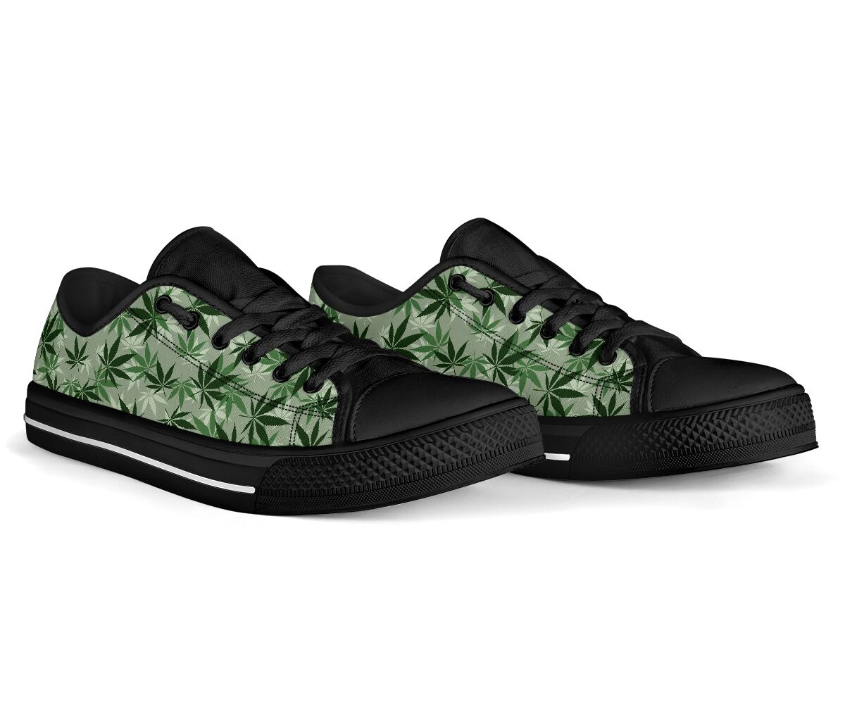 Vintage Retro - Weed Low Top Shoes 0822