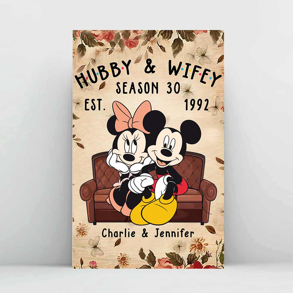 New Season - Personalized Couple Mouse Poster